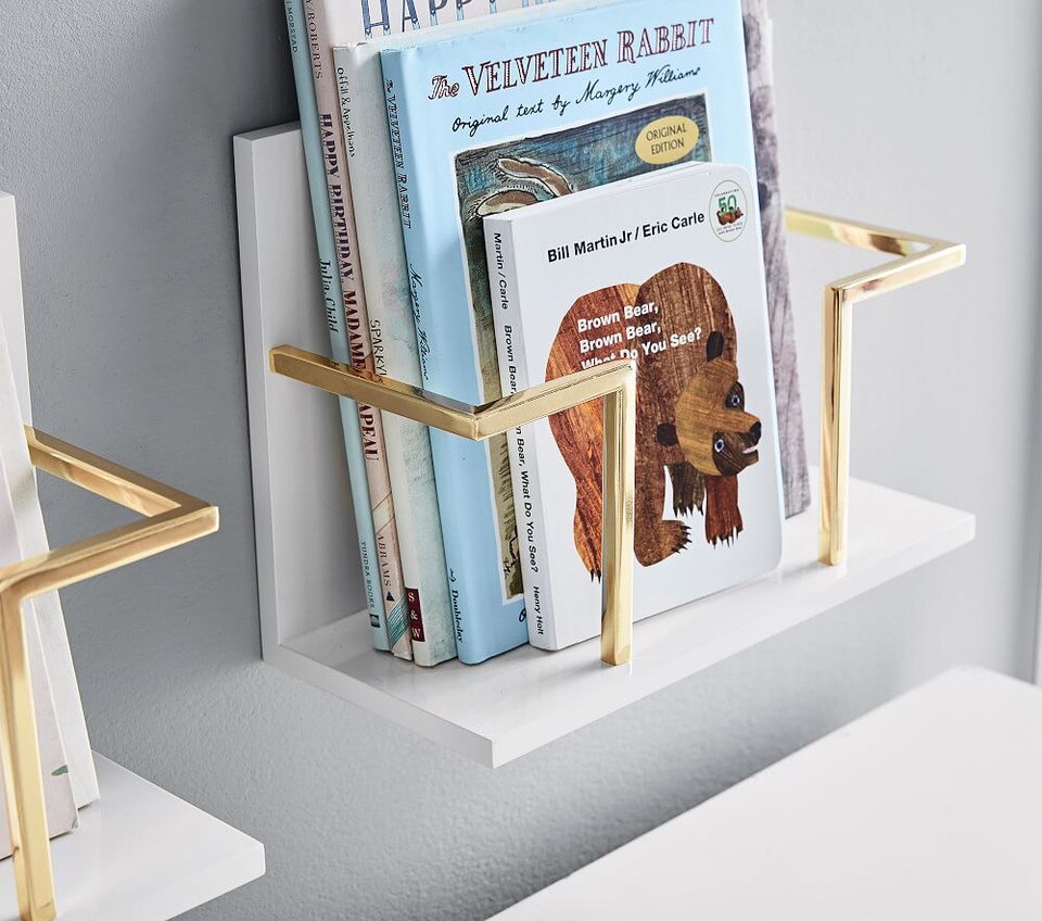 Polished Mini Book Rack Shelf Pottery Barn Kids AU